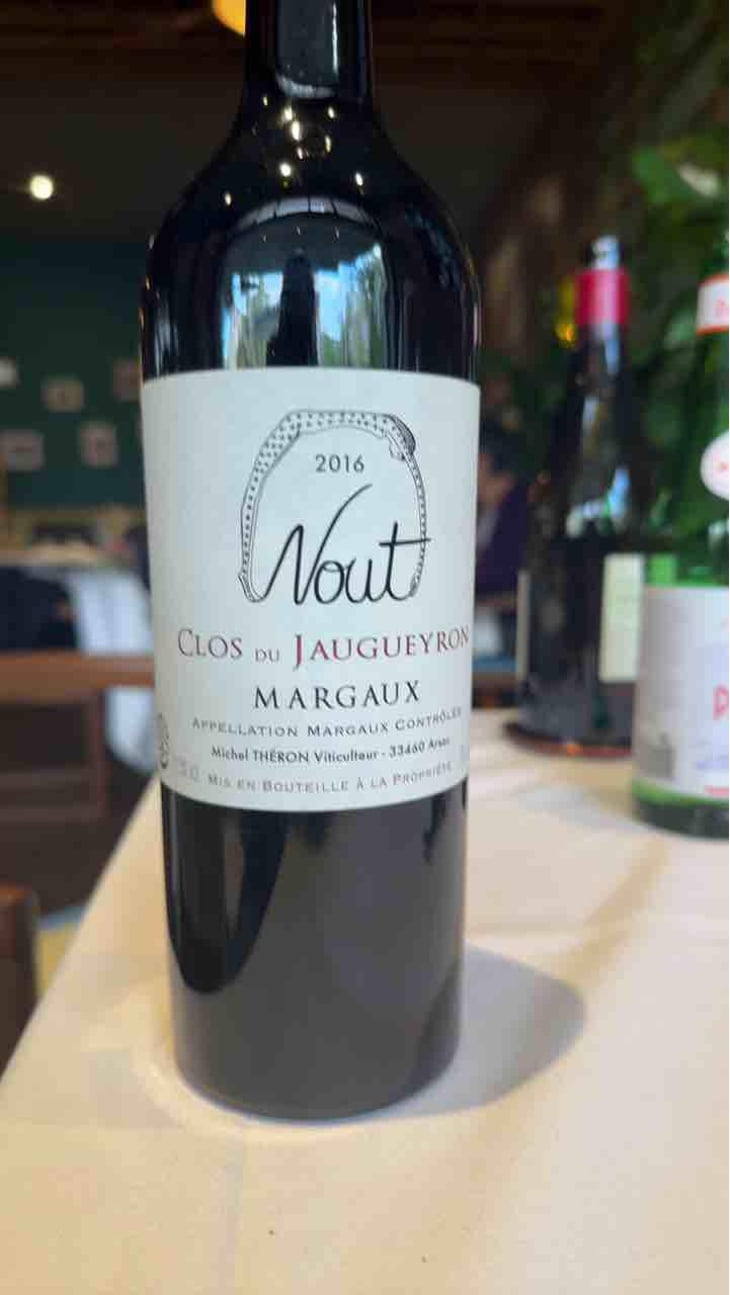 Nout - Clos Du Jaugeyron - Michel Théron & Stéphanie Destruhaut 