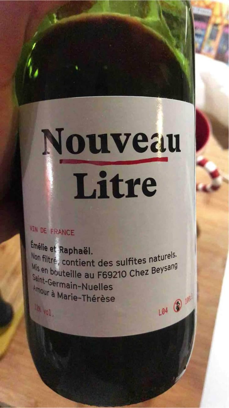 Nouveau Litre - Nuelles - Émilie &Raphaël 