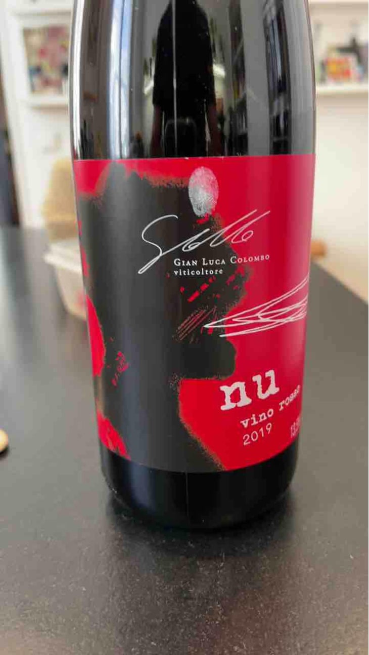 NU vino rosso - Segni di Langa - Gian Luca Colombo -2020