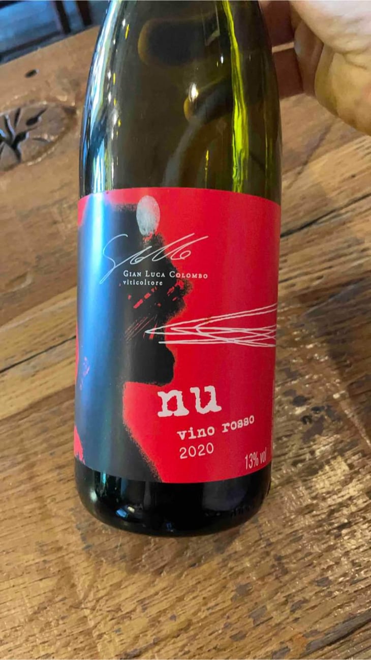 NU vino rosso - Segni di Langa - Gian Luca Colombo -2020