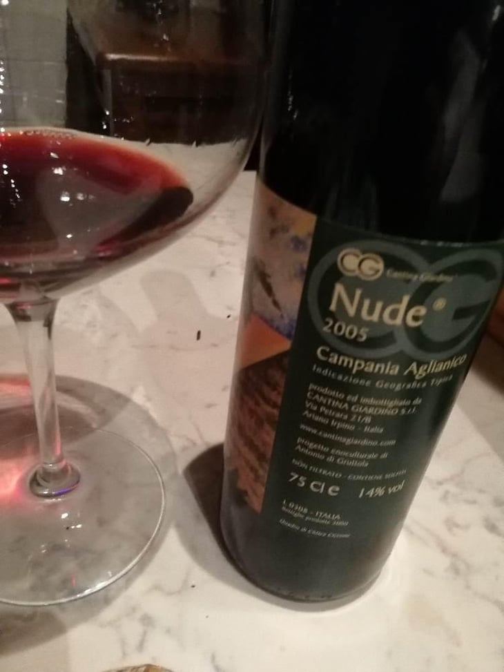 Nude - Cantina Giardino - Antonio Di Gruttola & Daniela De Gruttola 