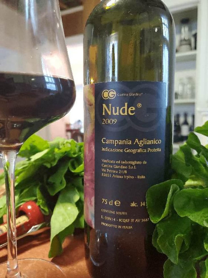 Nude - Cantina Giardino - Antonio Di Gruttola & Daniela De Gruttola 