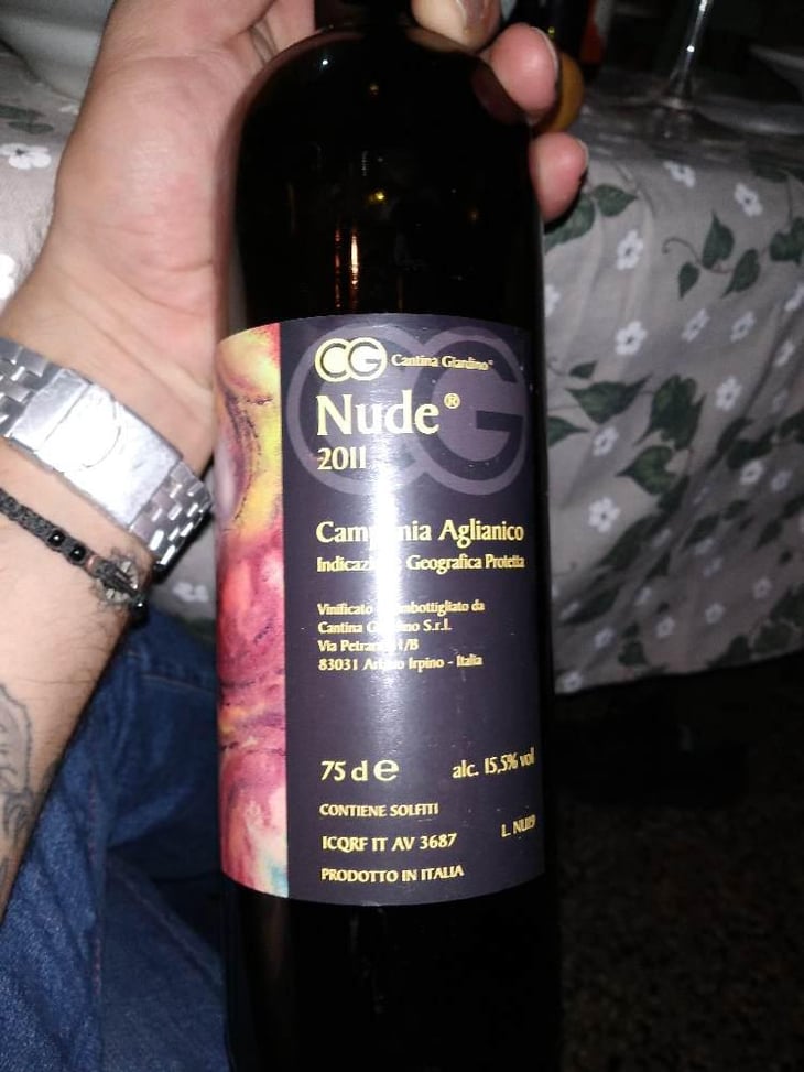Nude - Cantina Giardino - Antonio Di Gruttola & Daniela De Gruttola 