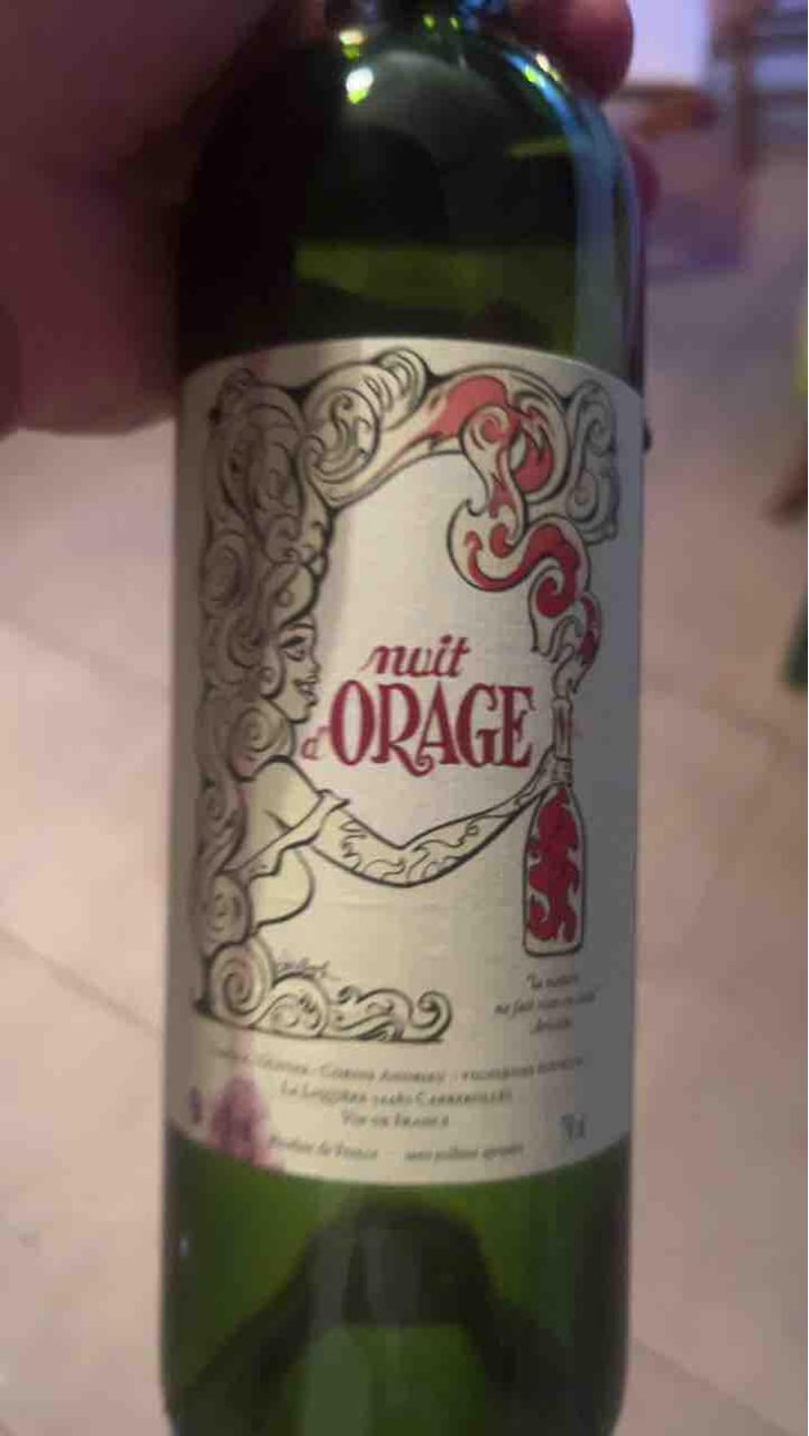 Nuit d'orage 2019 - Clos Fantine - Carole, Olivier & Corine Andrieu -2019