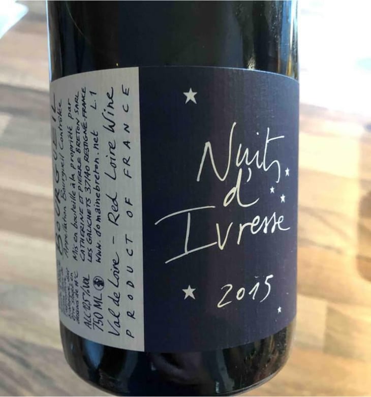 Nuits d'Ivresse - Domaine Breton - Catherine & Pierre Breton 