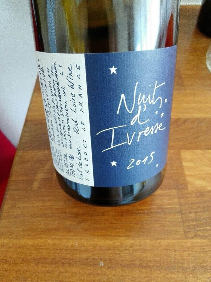 Nuits d'Ivresse - Domaine Breton - Catherine & Pierre Breton 