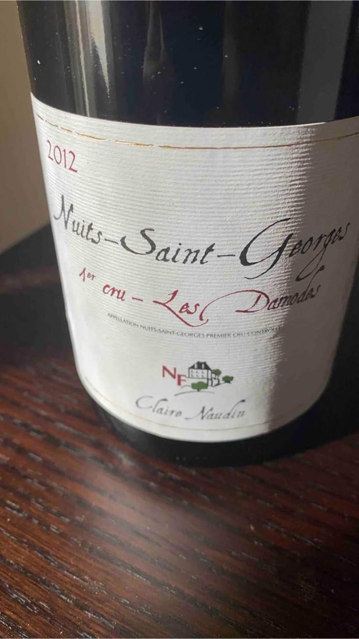 Nuit Saint Georges Les Damodes - Domaine Henri Naudin-Ferrand - Claire Naudin 