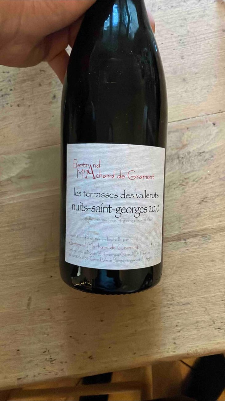 Nuits Saint Georges Aux Allots - Domaine Bertrand et Axelle Machard de Gramont - Bertrand et Axelle Machard De Gramont -2018