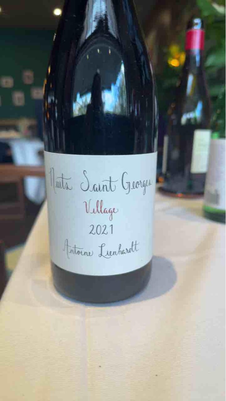 Nuits-Saint-Georges Village (Label from 2020) - Antoine Lienhardt - Antoine Lienhardt 