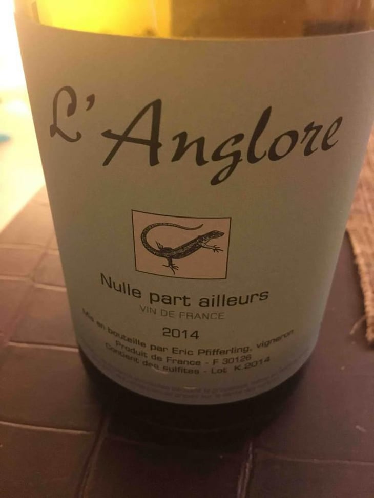 Nulle Part Ailleurs - L'Anglore - Éric, Thibault & Joris Pfifferling 