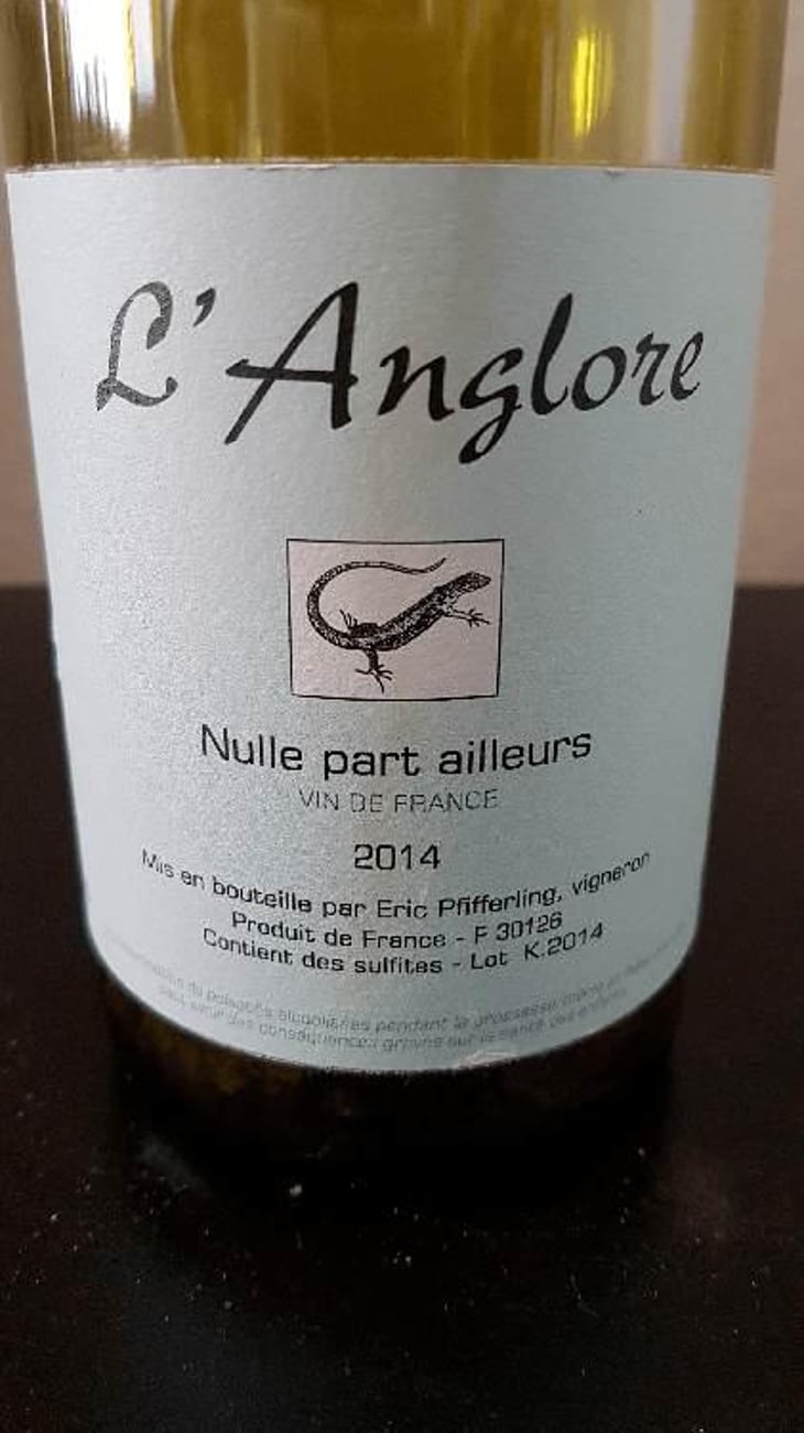 Nulle Part Ailleurs - L'Anglore - Éric, Thibault & Joris Pfifferling 