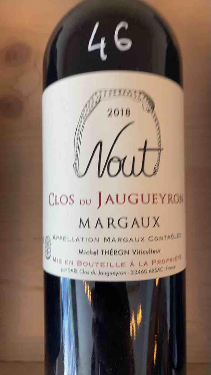 Nout - Clos Du Jaugeyron - Michel Théron & Stéphanie Destruhaut 
