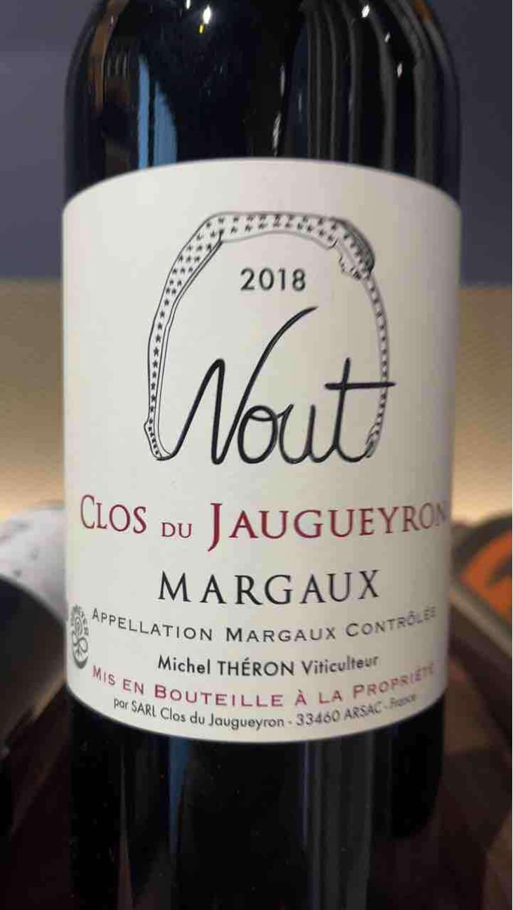 Nout - Clos Du Jaugeyron - Michel Théron & Stéphanie Destruhaut 