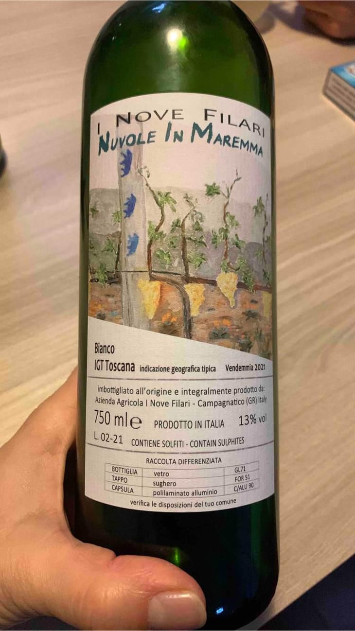 Nuvole in Maremma - I Nove Filari - Antonio Wilson Carlesso -2021