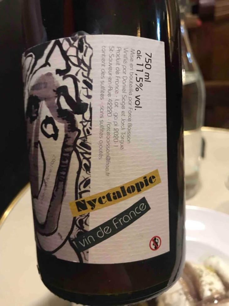 Nyctalopie - Force Boisson - Daniel Sage & Jordi Torgue 