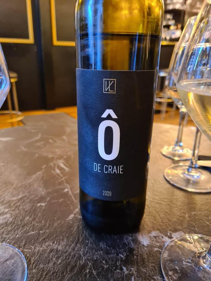 ô de Craie - Vin de Lièges - Romain Bévillard -2020