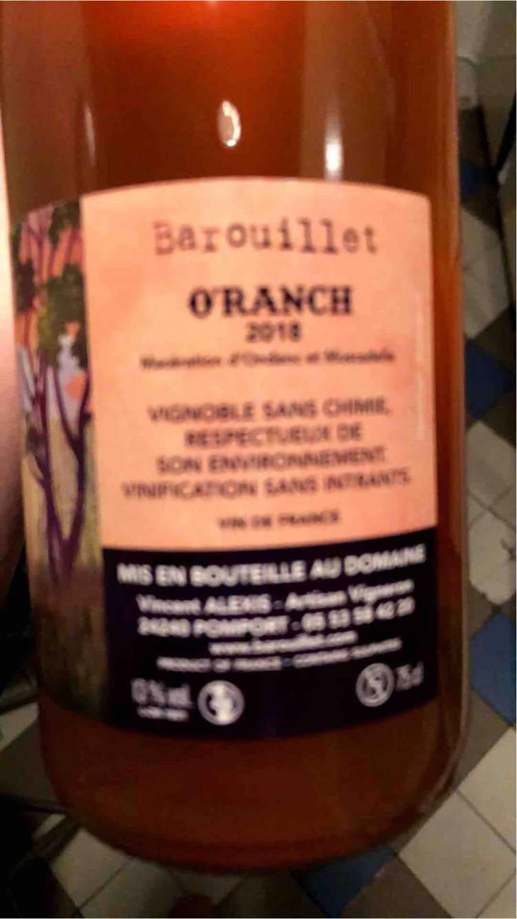 O’Ranch - Château Barouillet - Vincent Alexis 
