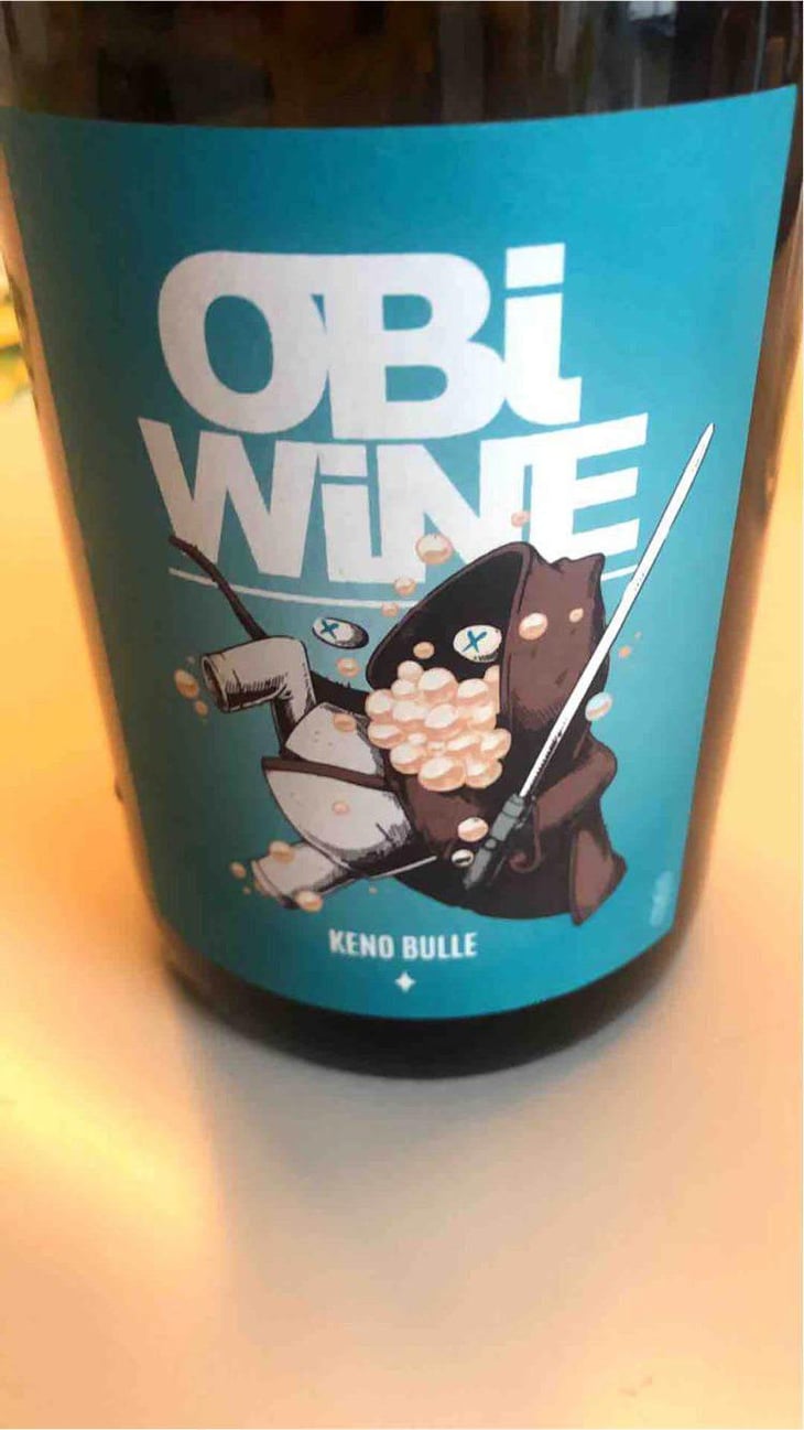Obi Wine Keno Bulle - Domaine Geschickt - Arnaud Geschickt & Aurélie Fayolle 