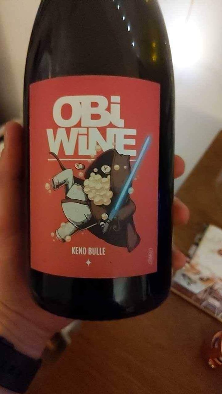 Obi Wine Keno Bulle - Domaine Geschickt - Arnaud Geschickt & Aurélie Fayolle 