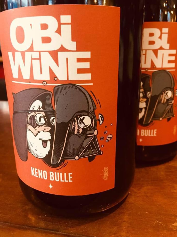 Obi Wine Keno Bulle - Domaine Geschickt - Arnaud Geschickt & Aurélie Fayolle 