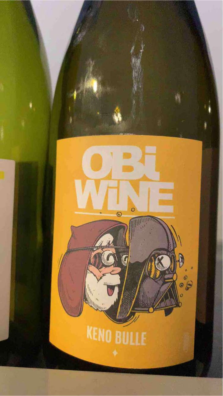 Obi Wine Keno Bulle - Domaine Geschickt - Arnaud Geschickt & Aurélie Fayolle 