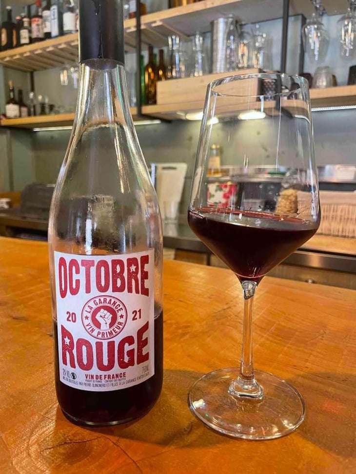 Octobre rouge - Domaine de la Garance - Pierre Quinonero -2021