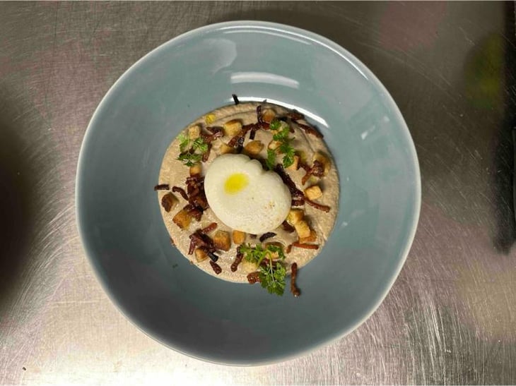 Oeuf, Pleurottes, Lard Fumé, Croutons - La Cuisine du Marché - 740998