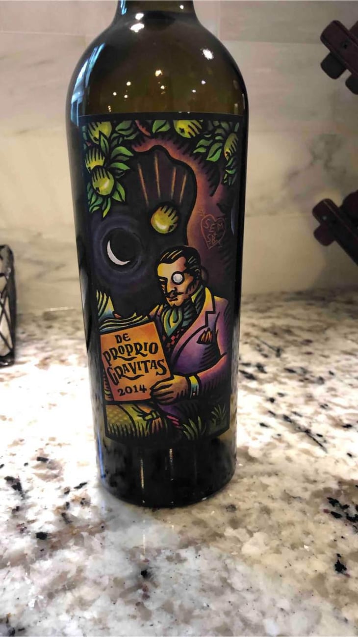 De Proprio gravitas - Bonny Doon Vineyard - Randall Grahm 