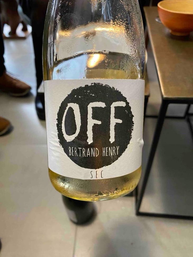 OFF Blanc Sec - Domaine De Cadeillac - Bertrand Henry -2021