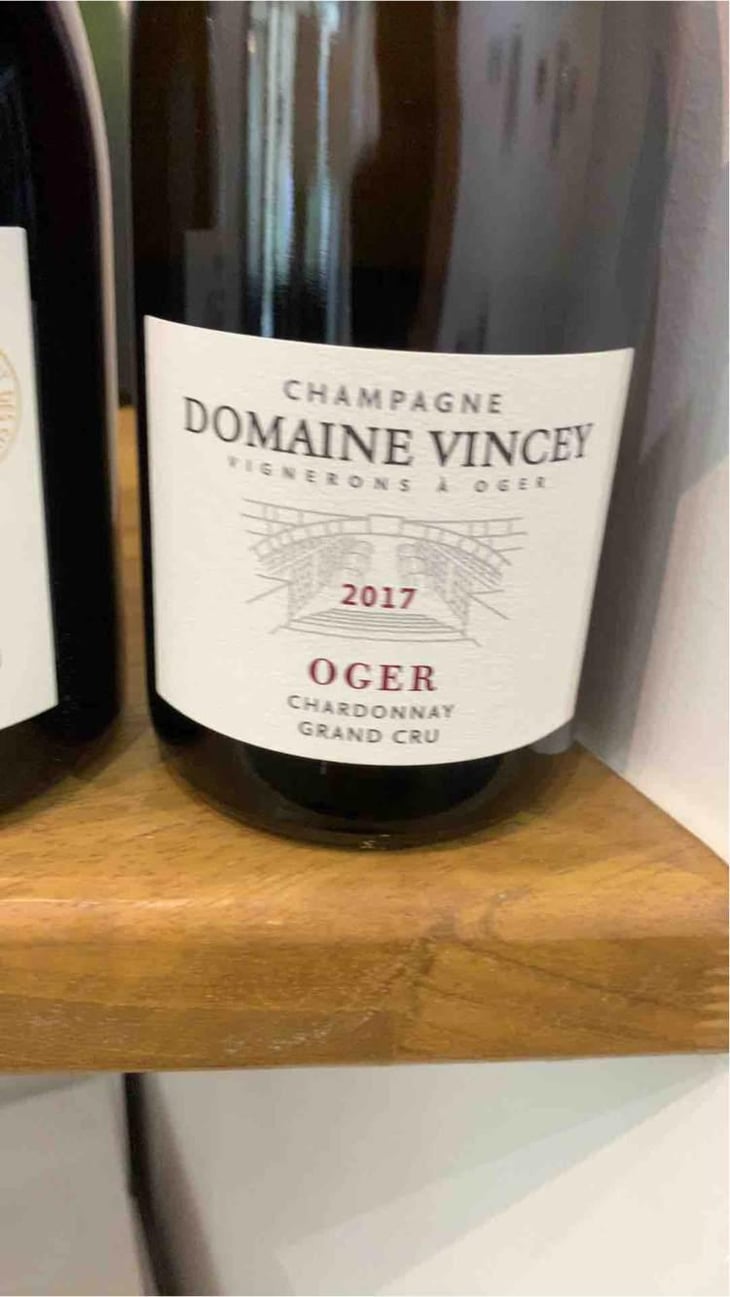 Oger - Domaine Vincey - Marine & Quentin -2016