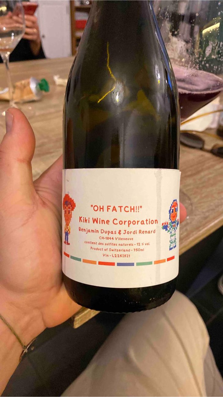 Oh Fatch!- Kiki Wine Corporation (X Maison Vulpin) - Domaine de La Riva - Benjamin Dupas 