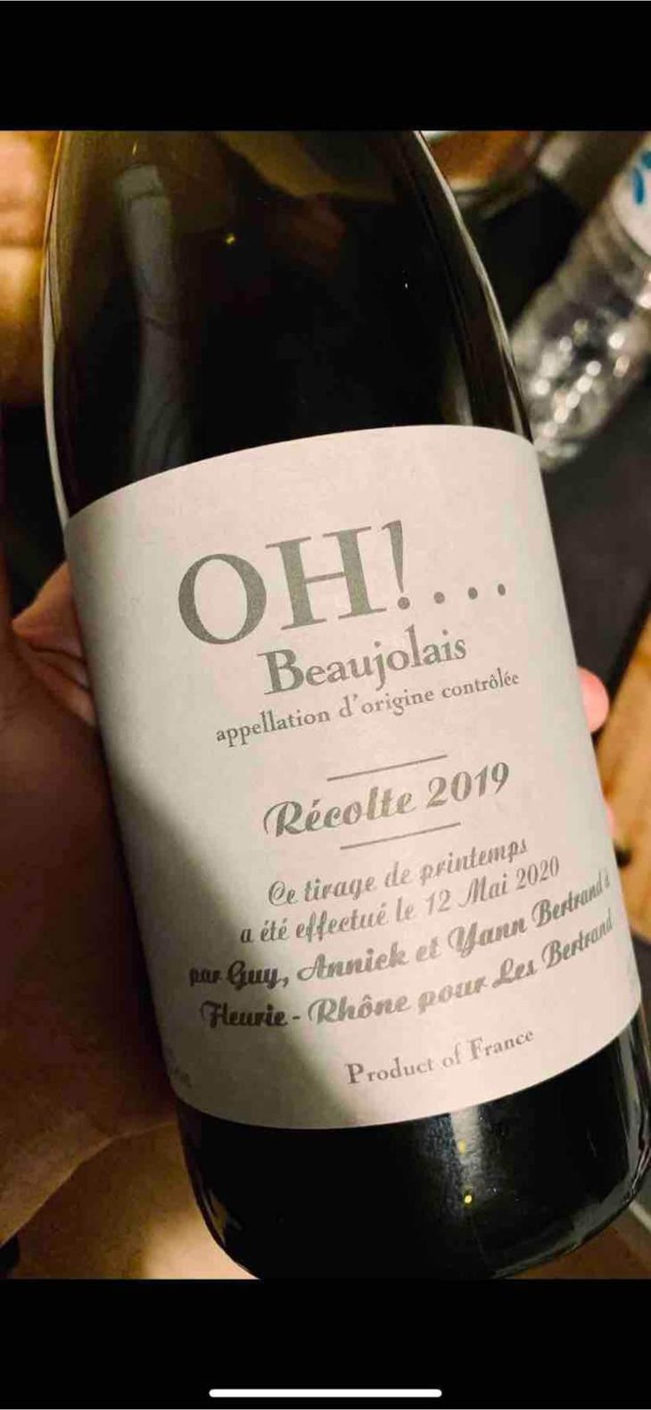 OH!... - Les Bertrand - Guy, Annick & Yann Bertrand -2019