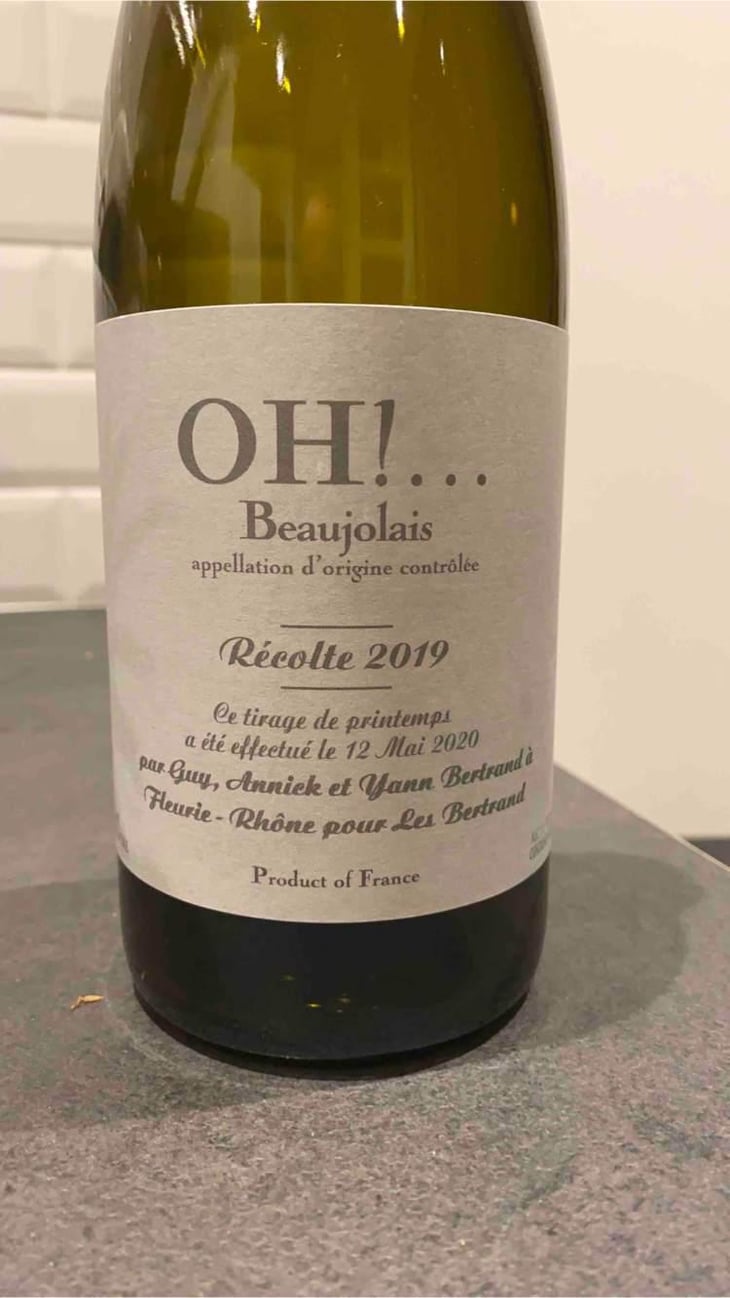 OH!... - Les Bertrand - Guy, Annick & Yann Bertrand -2019