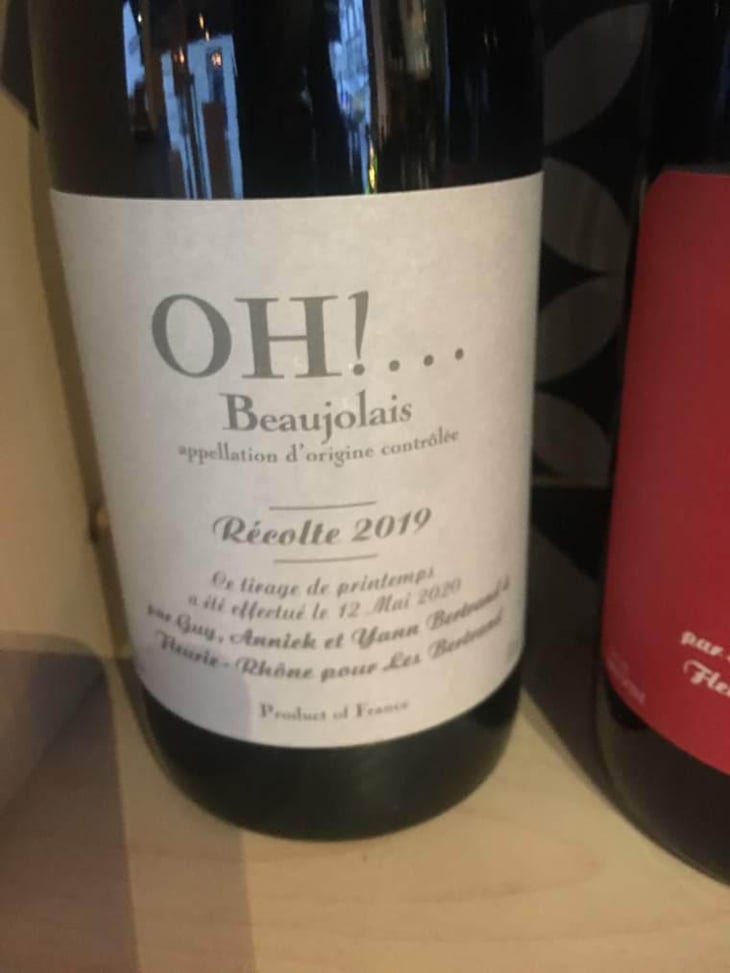 OH!... - Les Bertrand - Guy, Annick & Yann Bertrand -2019