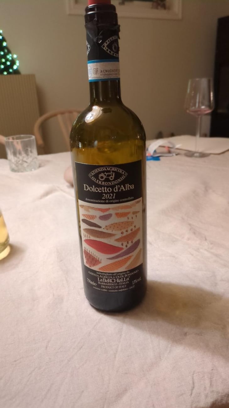 Dolcetto d'Alba - Cascina La Berchialla - Olek Bondonio 