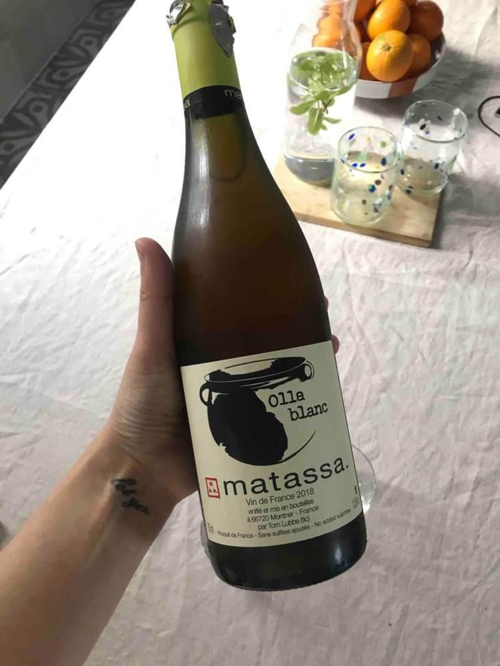 Olla Blanc - Domaine Matassa - Tom Lubbe 