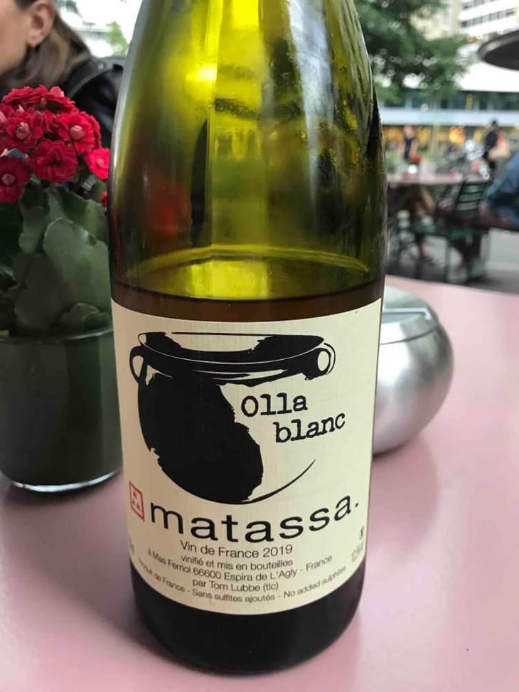 Olla Blanc - Domaine Matassa - Tom Lubbe 