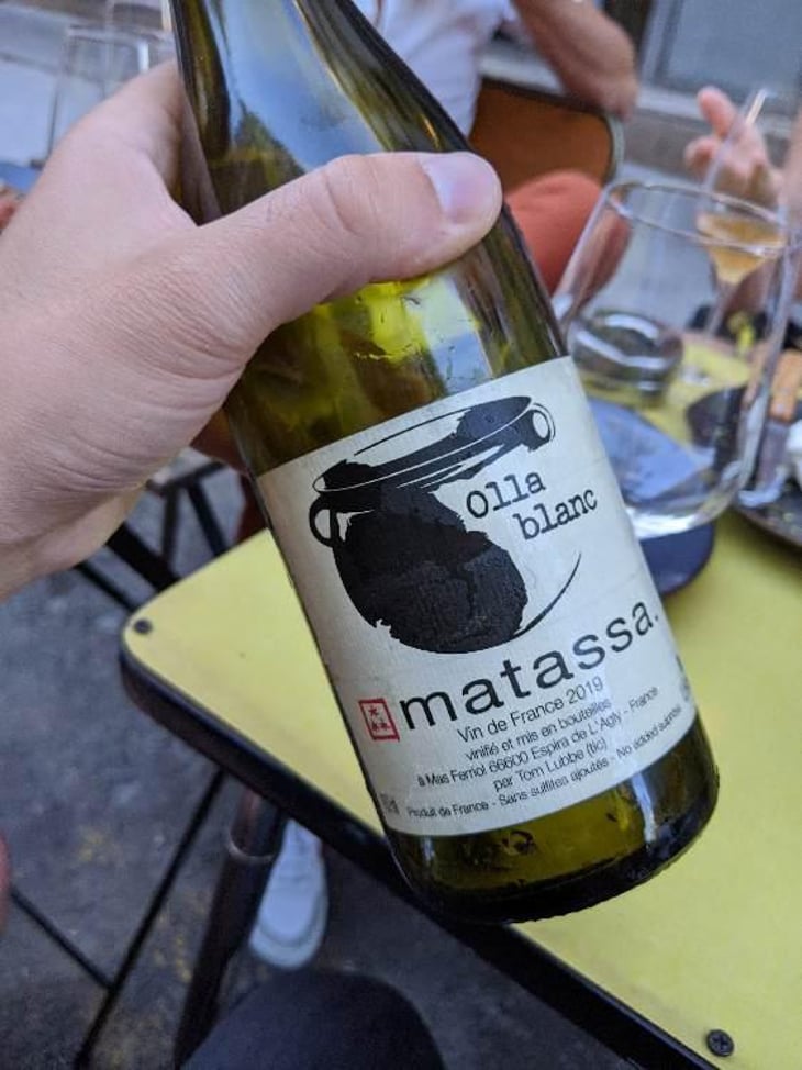 Olla Blanc - Domaine Matassa - Tom Lubbe 