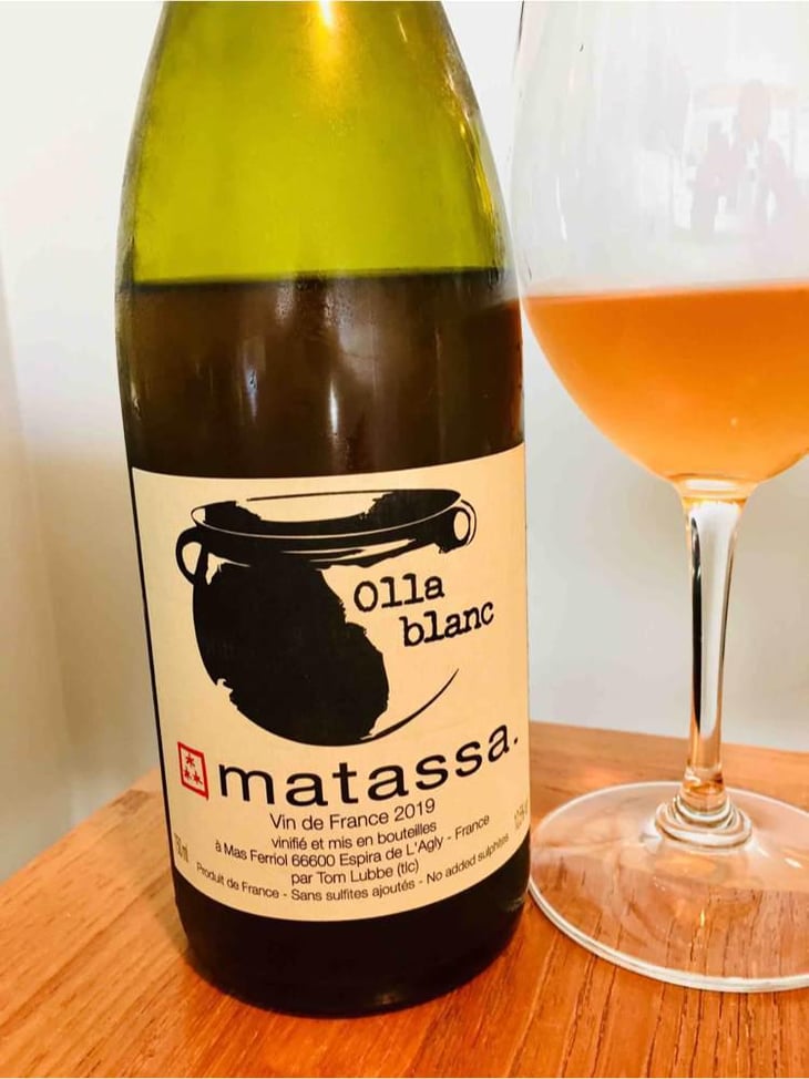 Olla Blanc - Domaine Matassa - Tom Lubbe 