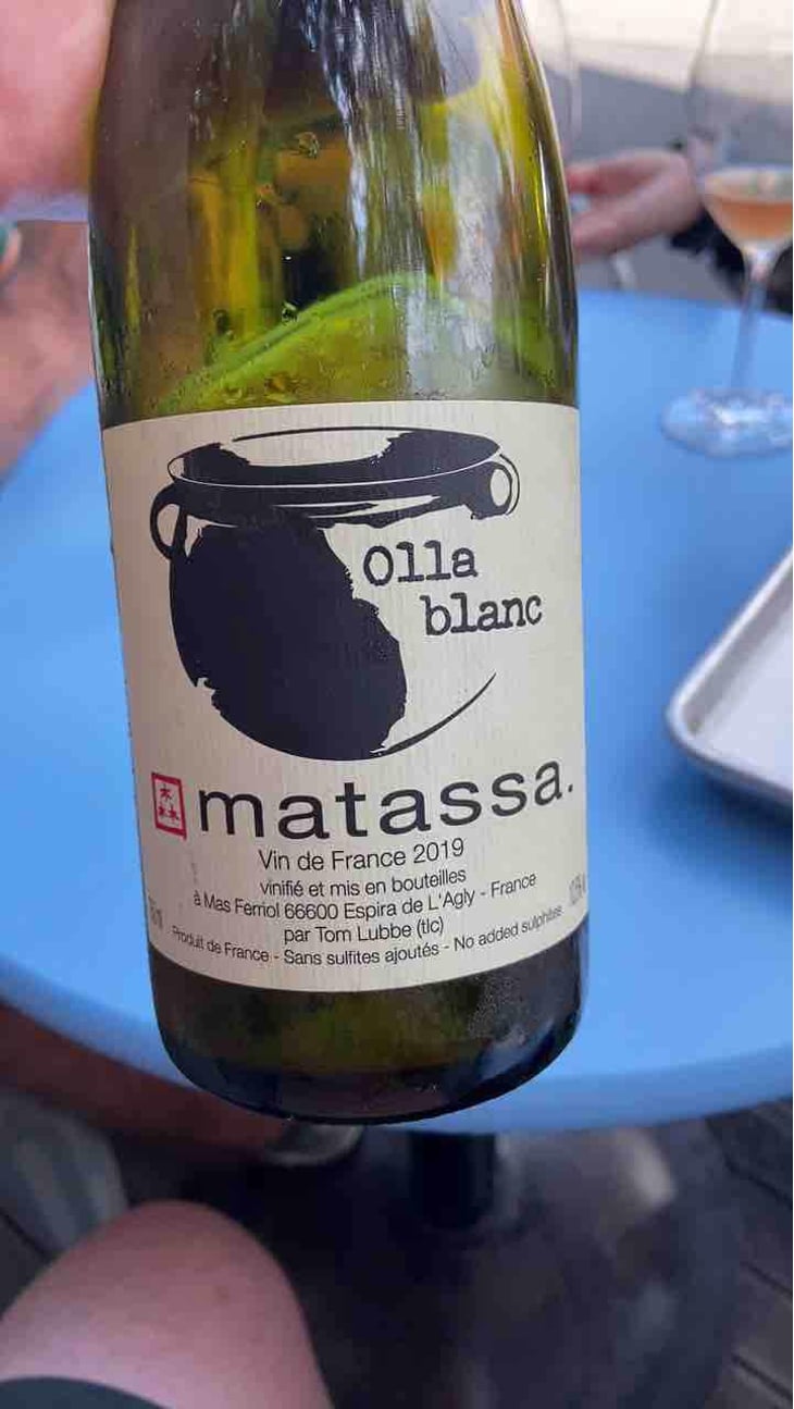 Olla Blanc - Domaine Matassa - Tom Lubbe 