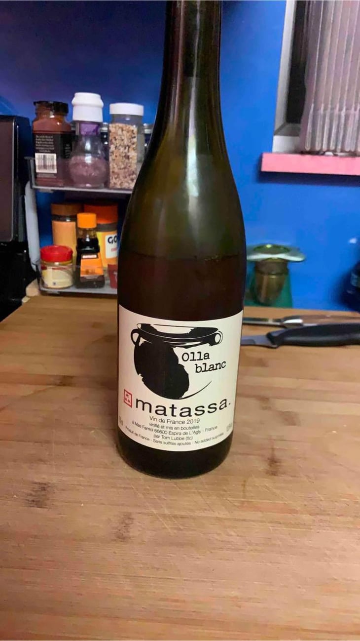 Olla Blanc - Domaine Matassa - Tom Lubbe 