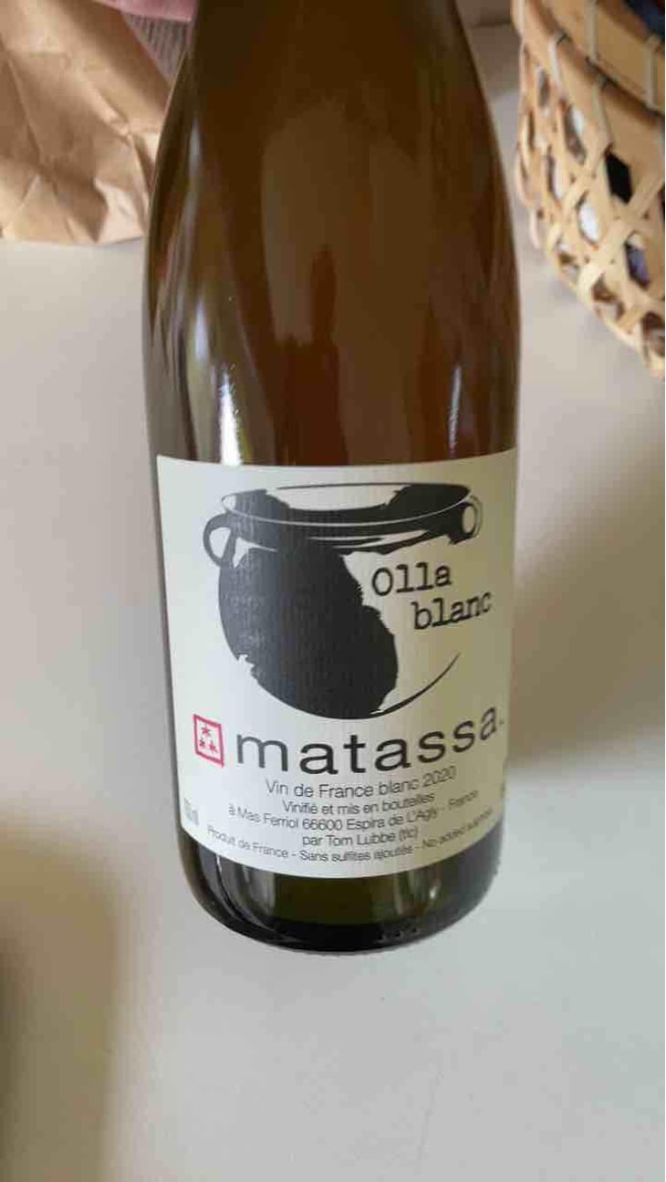 Olla Blanc - Domaine Matassa - Tom Lubbe 