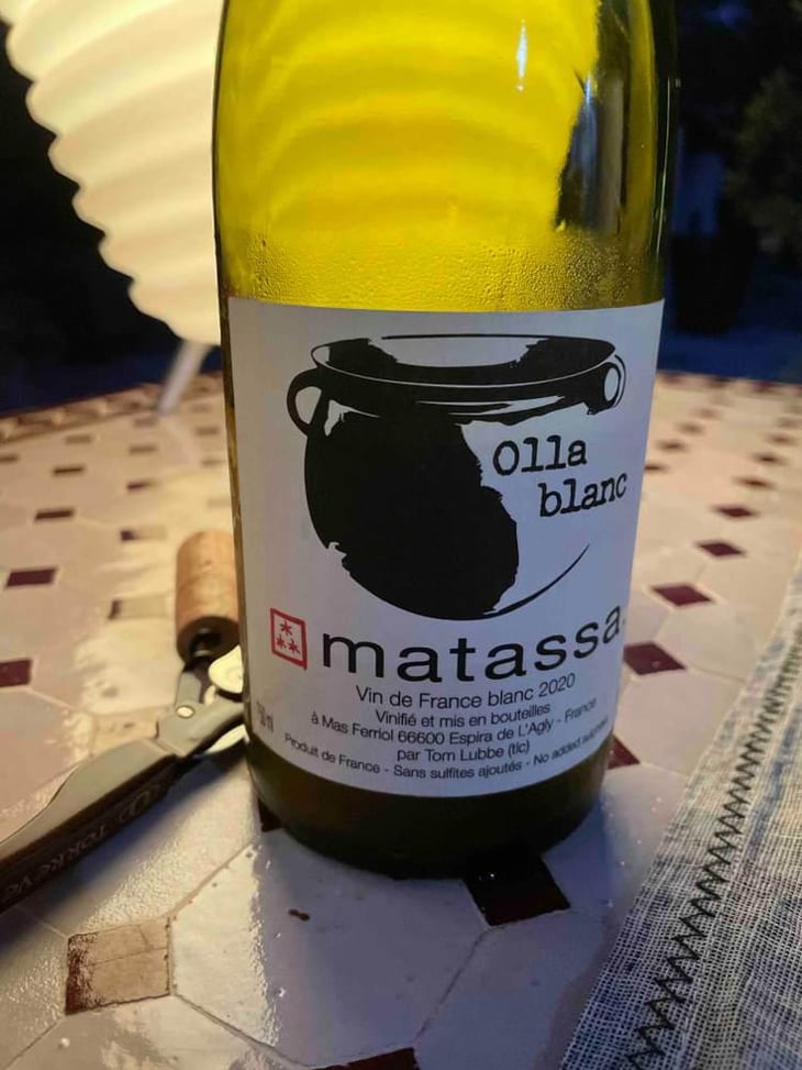 Olla Blanc - Domaine Matassa - Tom Lubbe 