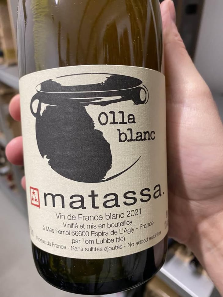 Olla Blanc - Domaine Matassa - Tom Lubbe 