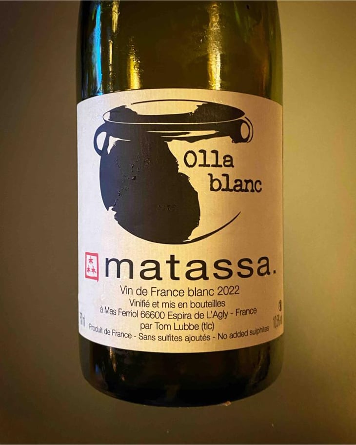 Olla Blanc - Domaine Matassa - Tom Lubbe 