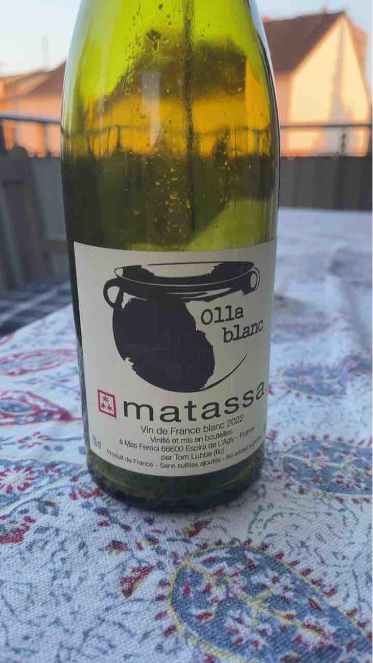 Olla Blanc - Domaine Matassa - Tom Lubbe 