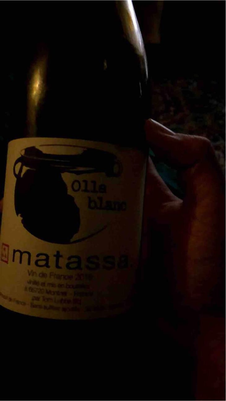 Olla Blanc - Domaine Matassa - Tom Lubbe 