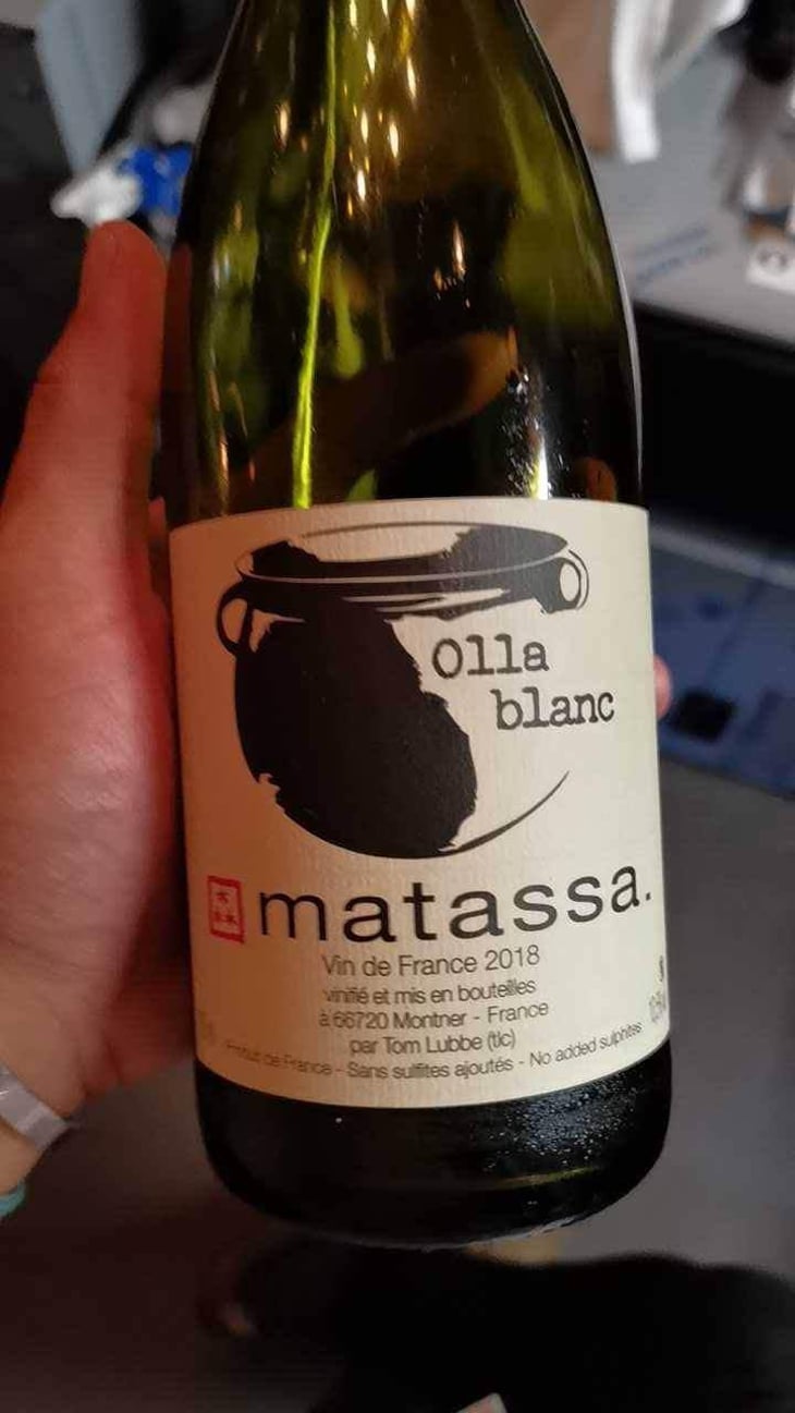 Olla Blanc - Domaine Matassa - Tom Lubbe 