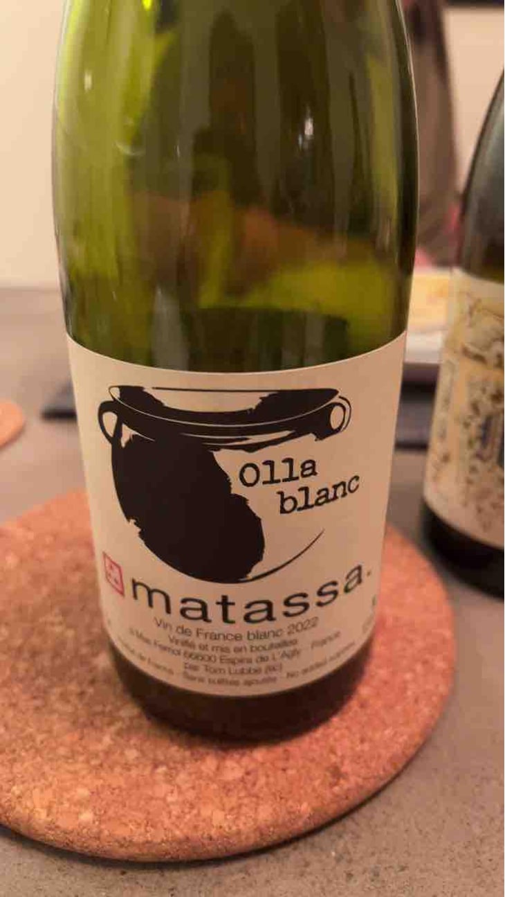 Olla Blanc - Domaine Matassa - Tom Lubbe 