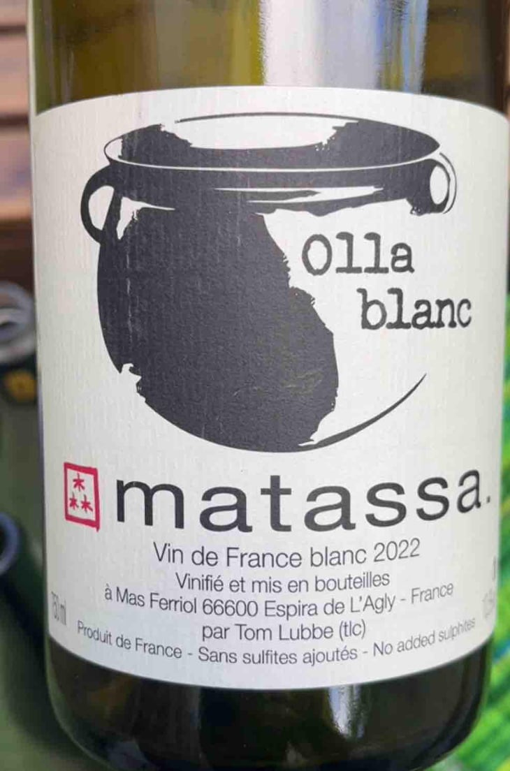 Olla Blanc - Domaine Matassa - Tom Lubbe 